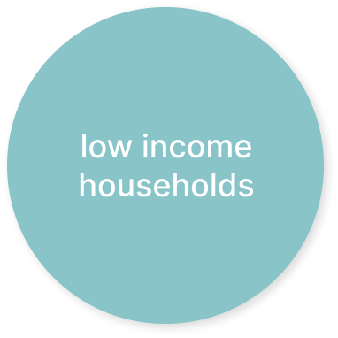 Low income households